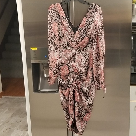 💕STEVIE MAY💕 What You Feel Midi Dress Paisley - Picture 12 of 16